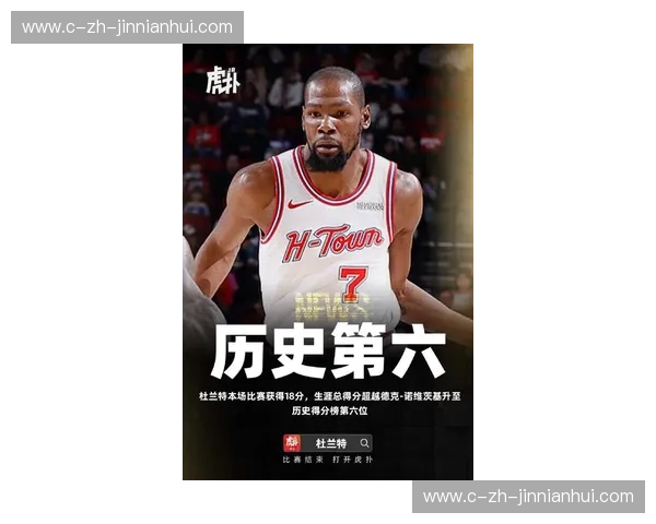 杜兰特手感冰凉时仍能赢球 火箭角色球员填补火力缺口能力提升 杜兰特手感冰凉时仍能赢球 火箭角色球员填补火力缺口能力提升